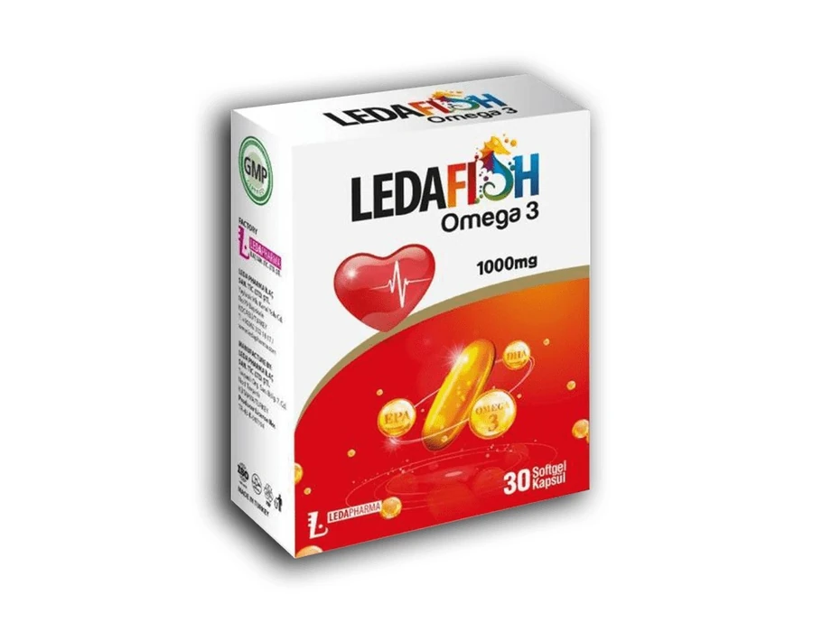 Ledafish Omega 3 product pack