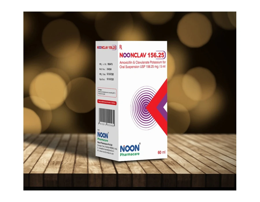 Noonclav 156.25 product pack